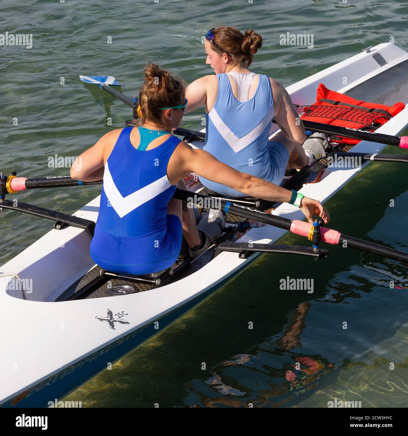 Irish Offshore Rowing Championships, Portmagee, Comté de Kerry, Irlande, septembre 2020 Banque D'Images