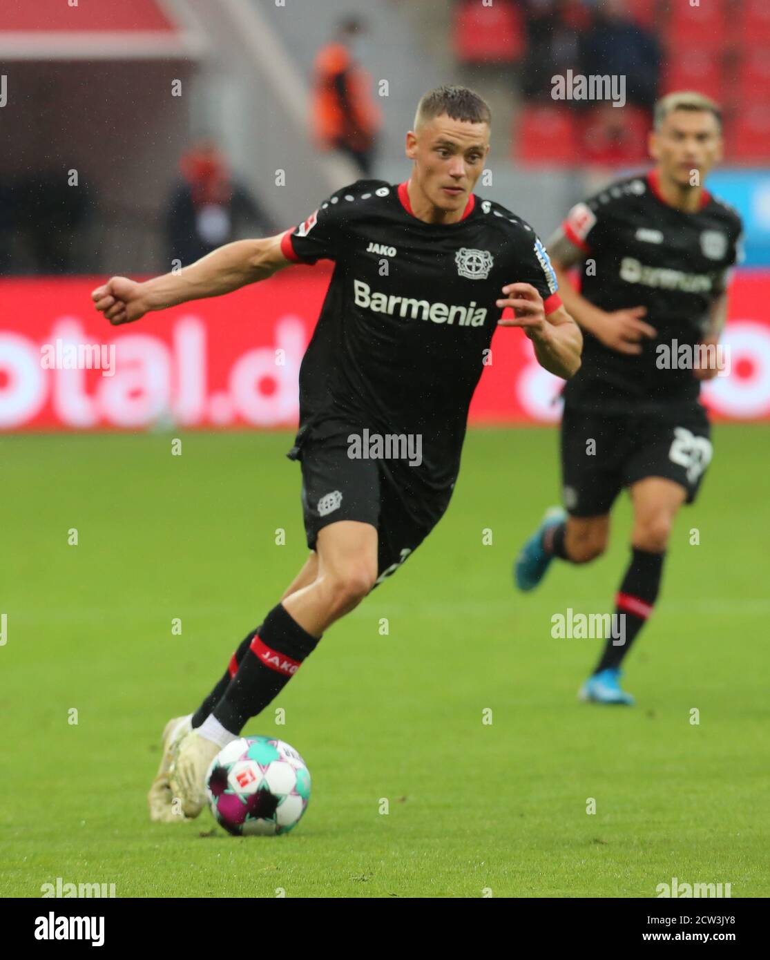 Leverkusen, Allemagne, 26.09.2020, 1er Bundesliga 2e jour de match, Bayer 04 Leverkusen - RB Leipzig, Florian Wirtz (Leverkusen) (photo: Juergen Schwartz) DF Banque D'Images