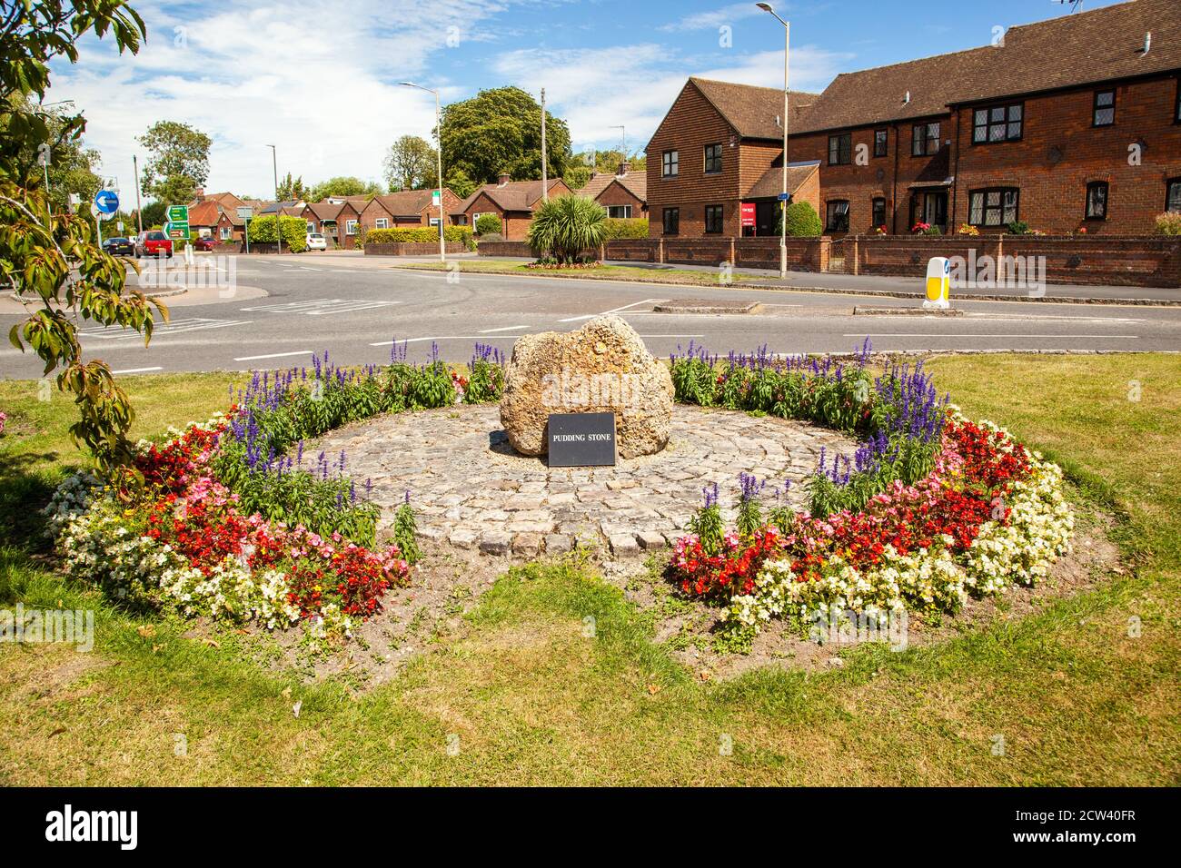 C'est la pierre à affûter de la paisible ville de campagne du Buckinghamshire, quintessence de Chilterns De Princes Risborough Angleterre Banque D'Images