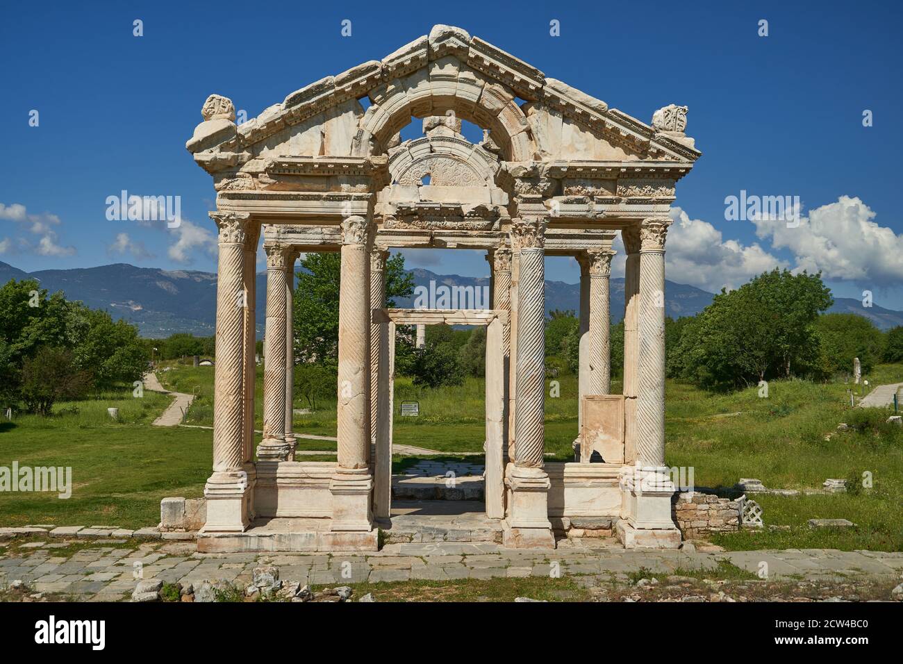 Aphrodisias, Denizli, Turquie Banque D'Images