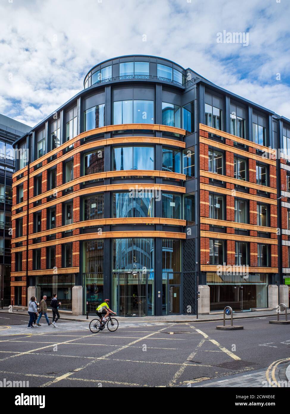 Procession House 55 Ludgate Hill London - procession House - bureaux londoniens rénovés, construits à l'origine en 1999, rénovés en 2020. Banque D'Images