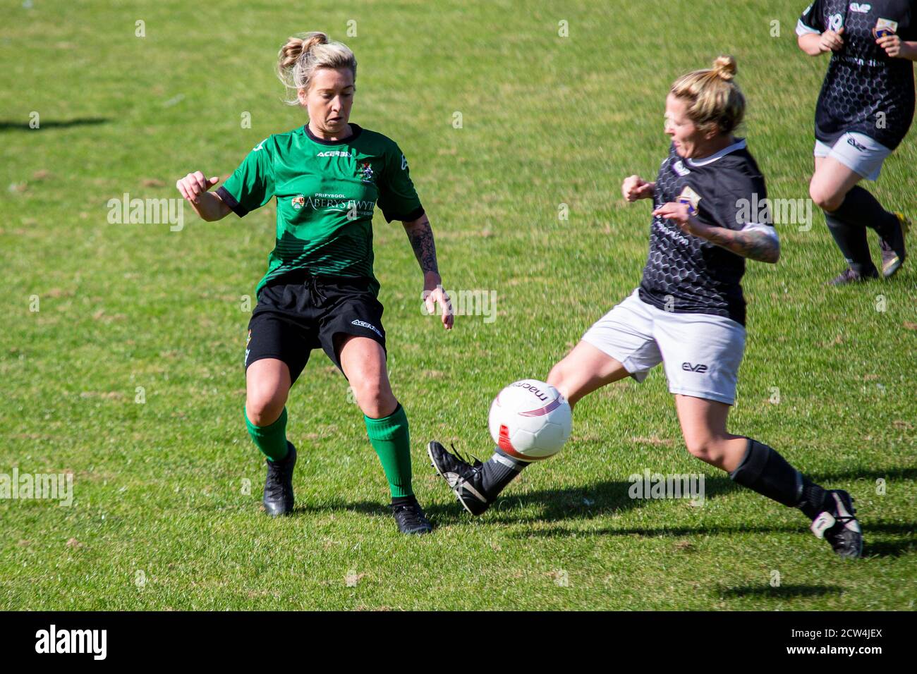 Port Talbot Town v Aberystwyth Town, chemin Victoria, dans la Welsh Premier Women's League, le 27 septembre 2020. Lewis Mitchell/PTT/YCPD. Banque D'Images Port Talbot Town v Aberystwyth Town, chemin Victoria, dans la Welsh Premier Women's League, le 27 septembre 2020. Lewis Mitchell/PTT/YCPD. Banque D'Images