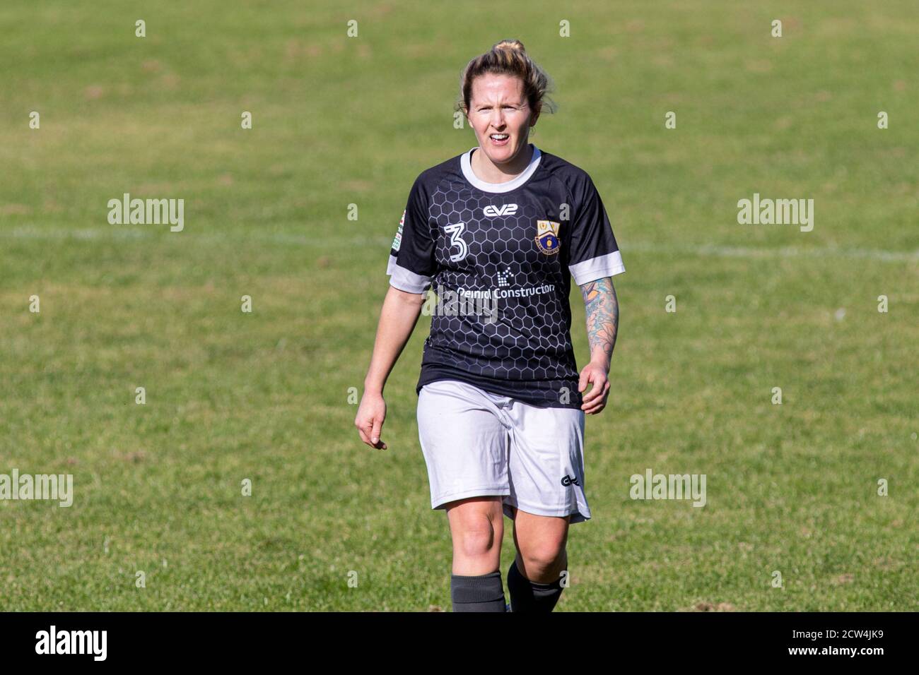 Port Talbot Town v Aberystwyth Town, chemin Victoria, dans la Welsh Premier Women's League, le 27 septembre 2020. Lewis Mitchell/PTT/YCPD. Banque D'Images Port Talbot Town v Aberystwyth Town, chemin Victoria, dans la Welsh Premier Women's League, le 27 septembre 2020. Lewis Mitchell/PTT/YCPD. Banque D'Images