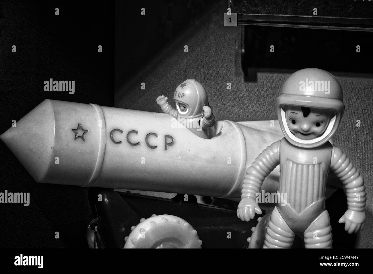 Photo rétro poupée cosmonaute Banque D'Images