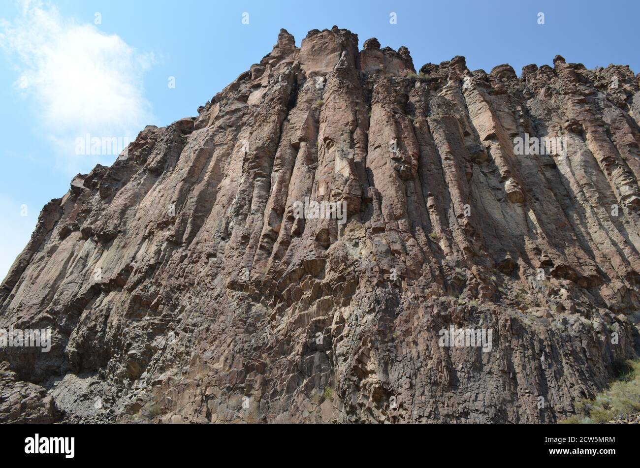 Mur diaphane de Diablo Canyon Banque D'Images