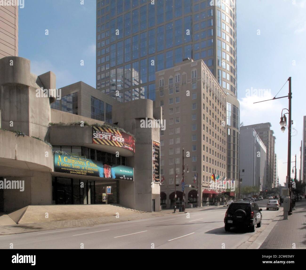 Theatre District, Houston, Texas, États-Unis Banque D'Images