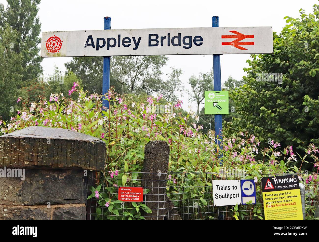 Appley bridge railway Banque de photographies et d’images à haute