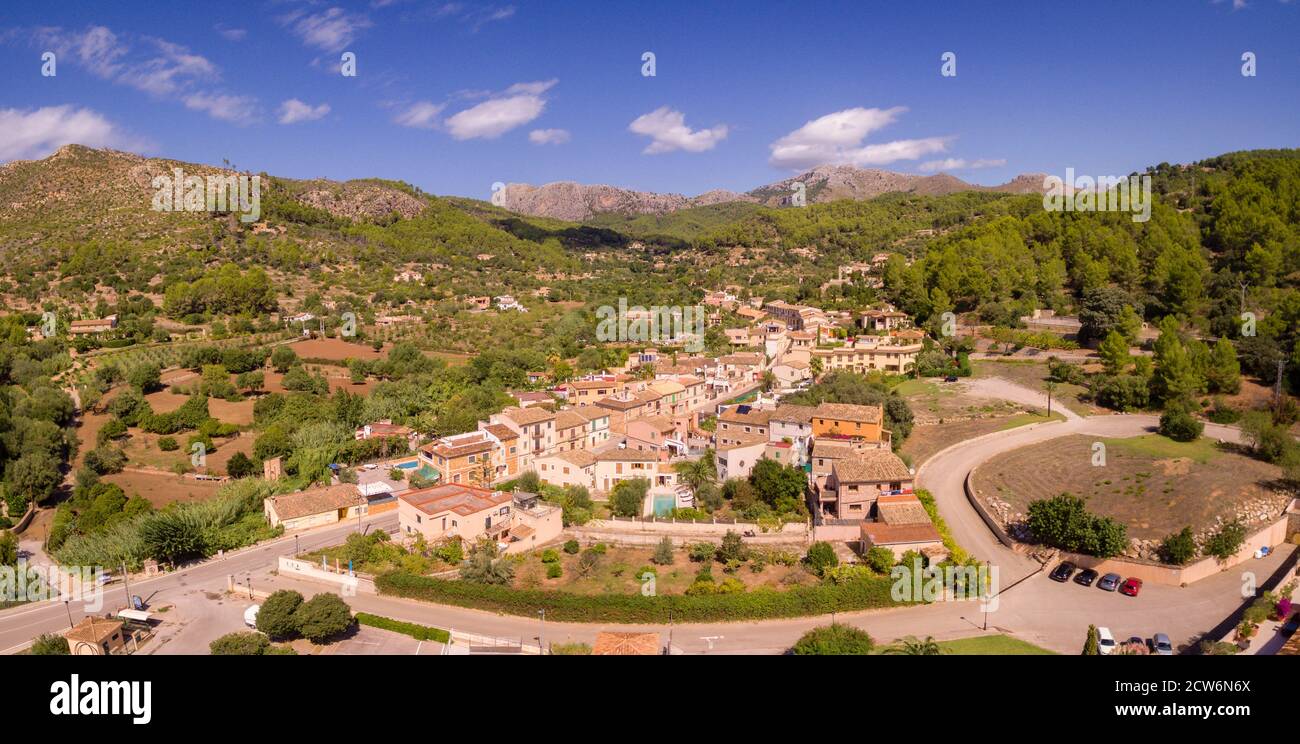 Andratx, sur de la Sierra de Tramuntana, Majorque, Iles baléares, Espagne Banque D'Images