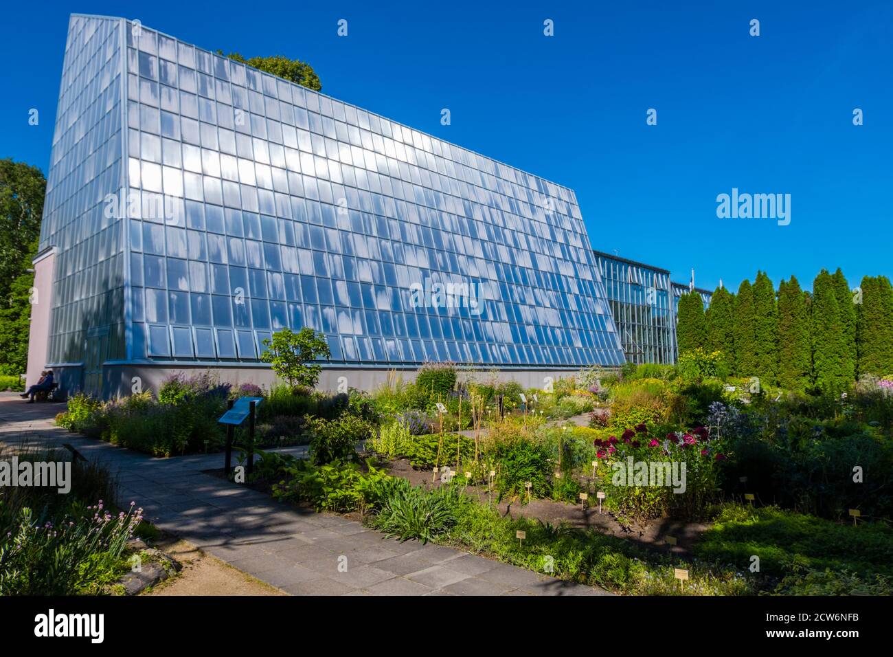 Tartu Ülikooli Botaanikaaed, jardin botanique, Tartu, Estonie Banque D'Images