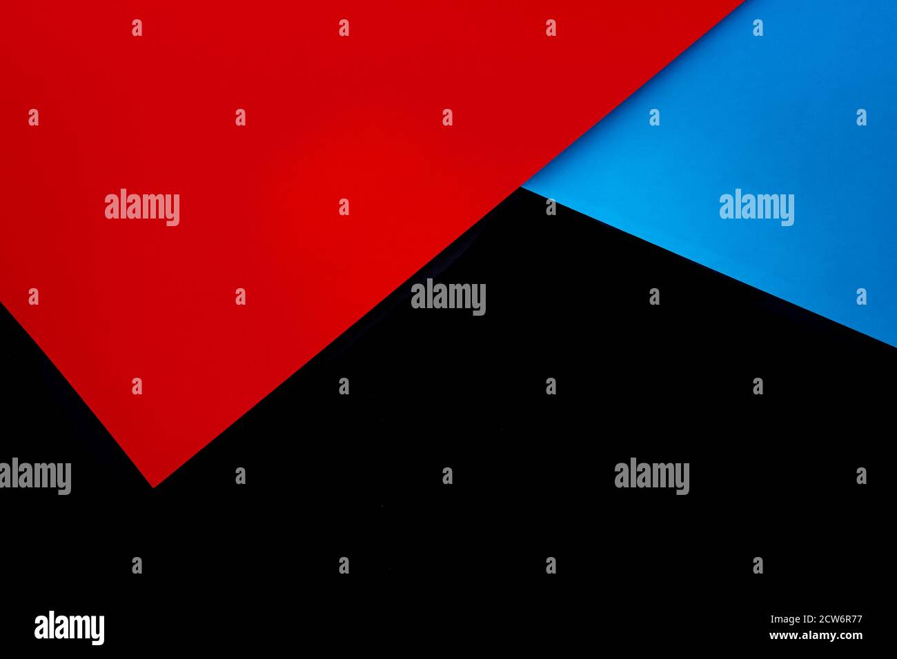 Arrière-plan géométrique de 3 couleurs. Arrière-plan abstrait Banque D'Images