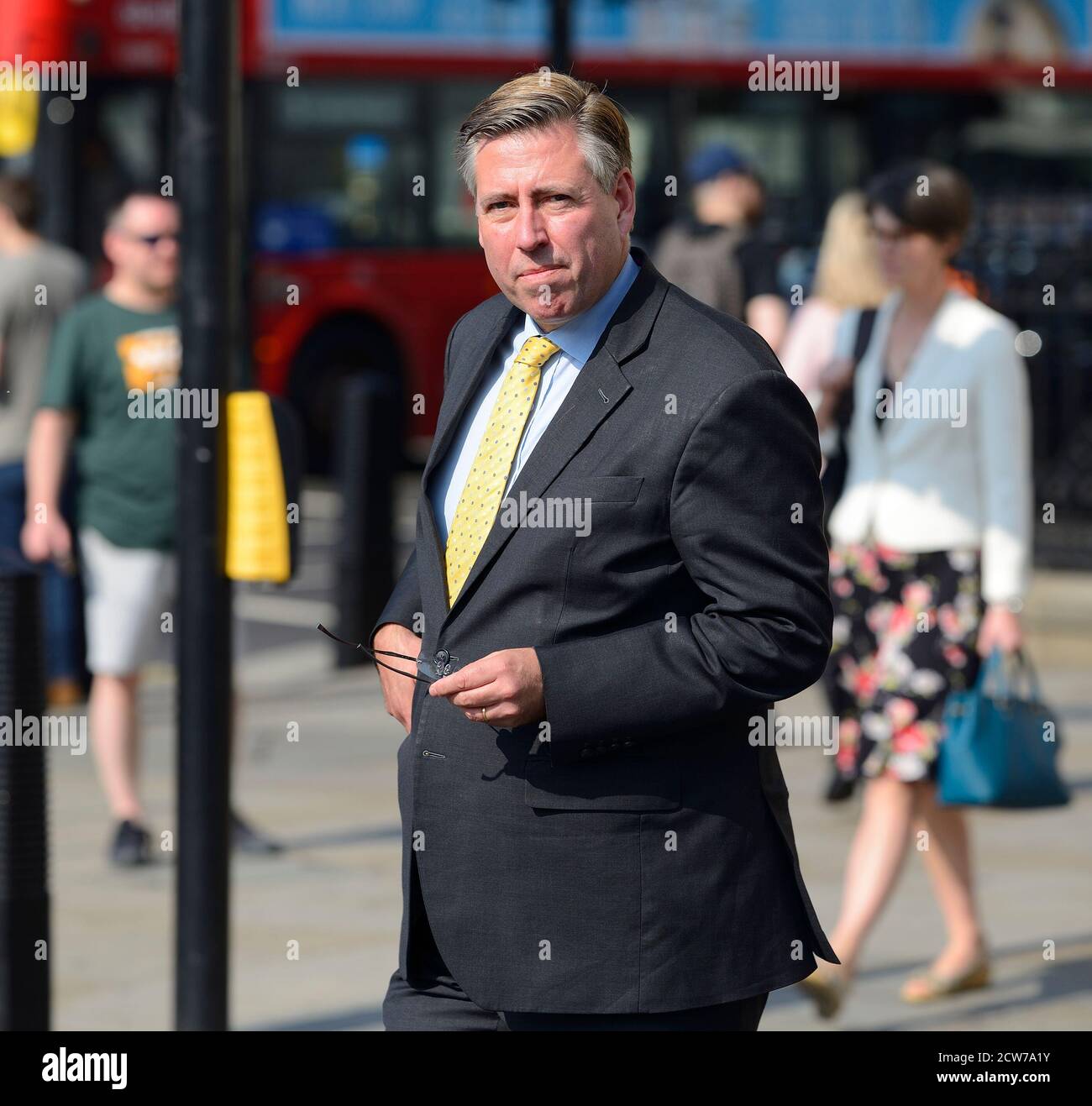 Sir Graham Brady député (con: Altrincham et sale West) et président du Comité 1922 sur la place du Parlement, septembre 2020 Banque D'Images