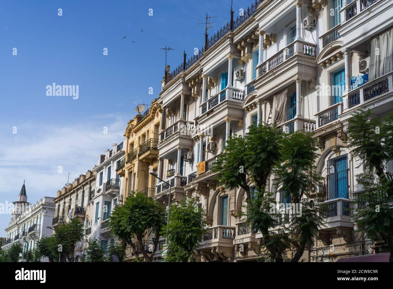 Quelques vues de Tunis - Tunisie Banque D'Images