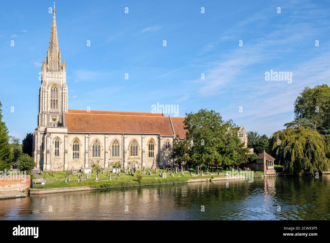 All Saints Church, Marlow, Buckinghamshire, Angleterre du Sud-est, GB, Royaume-Uni Banque D'Images