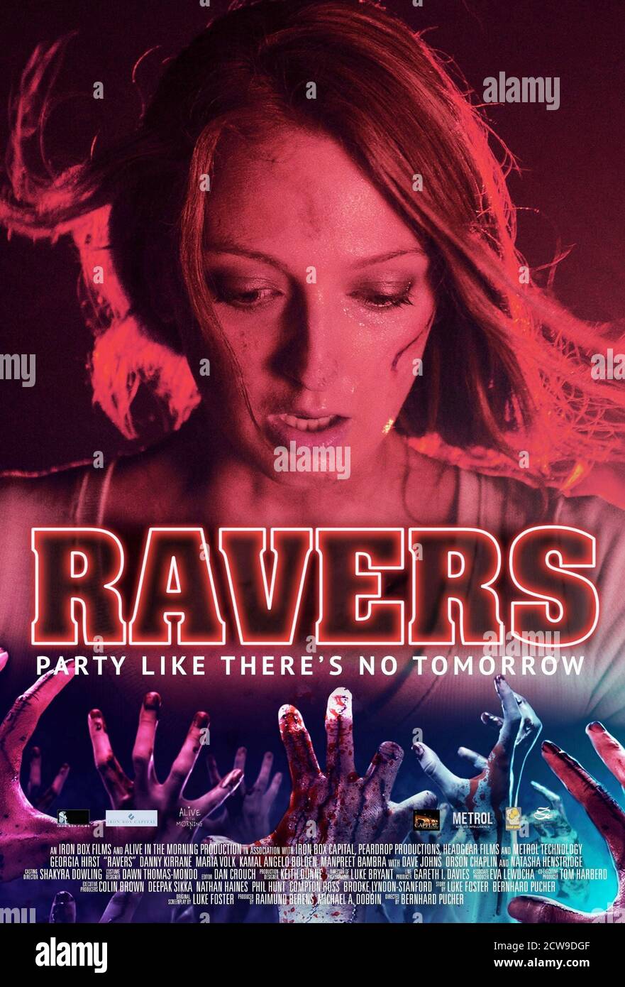 RAVERS, affiche, Georgia Hirst, 2018. © Capital Motion Pictures Group / Courtesy Everett Collection Banque D'Images