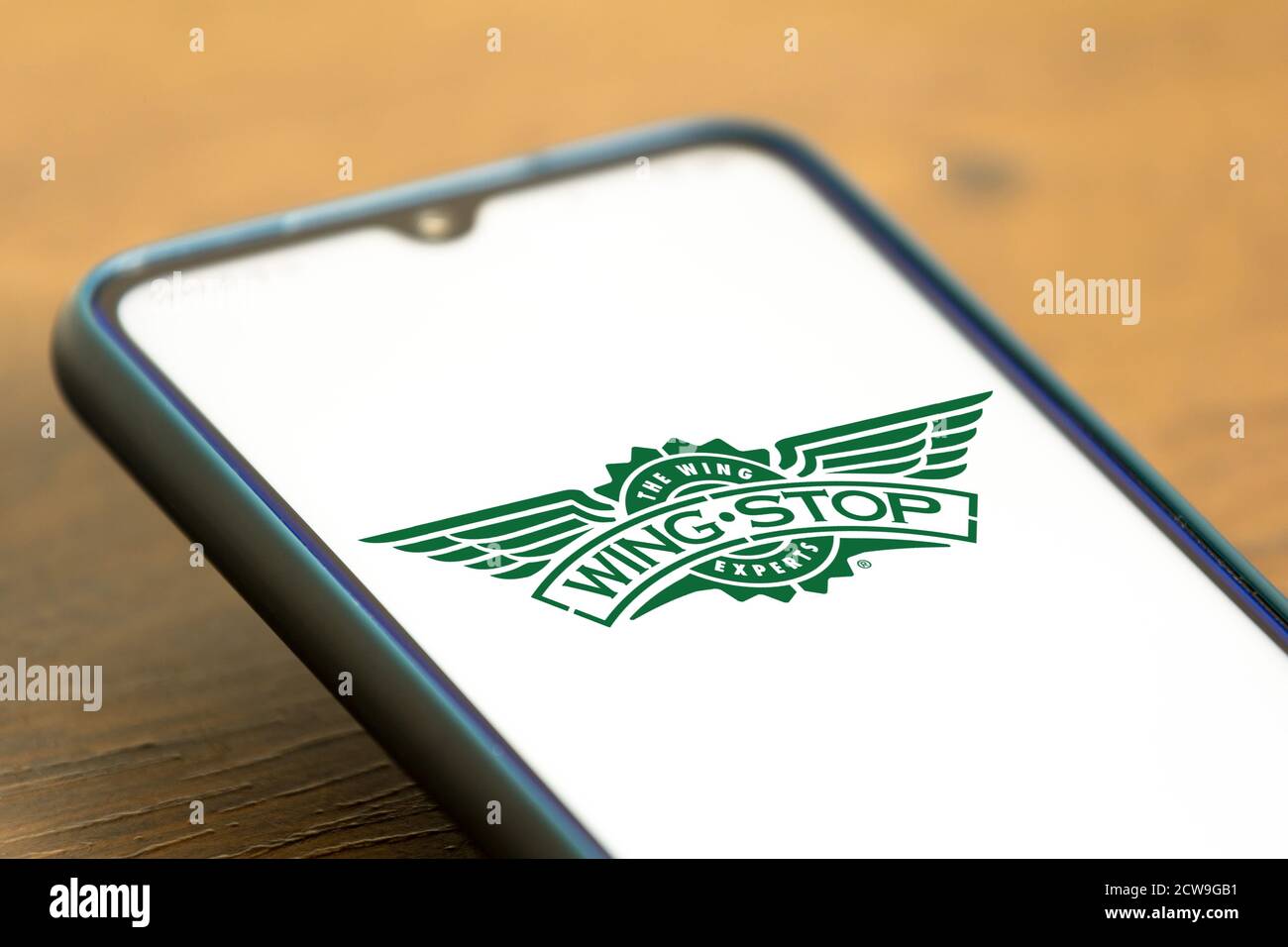 Brésil. 4 septembre 2020. Sur cette photo, le logo Wingstop s'affiche sur un smartphone. Credit: Rafael Henrique/SOPA Images/ZUMA Wire/Alamy Live News Banque D'Images
