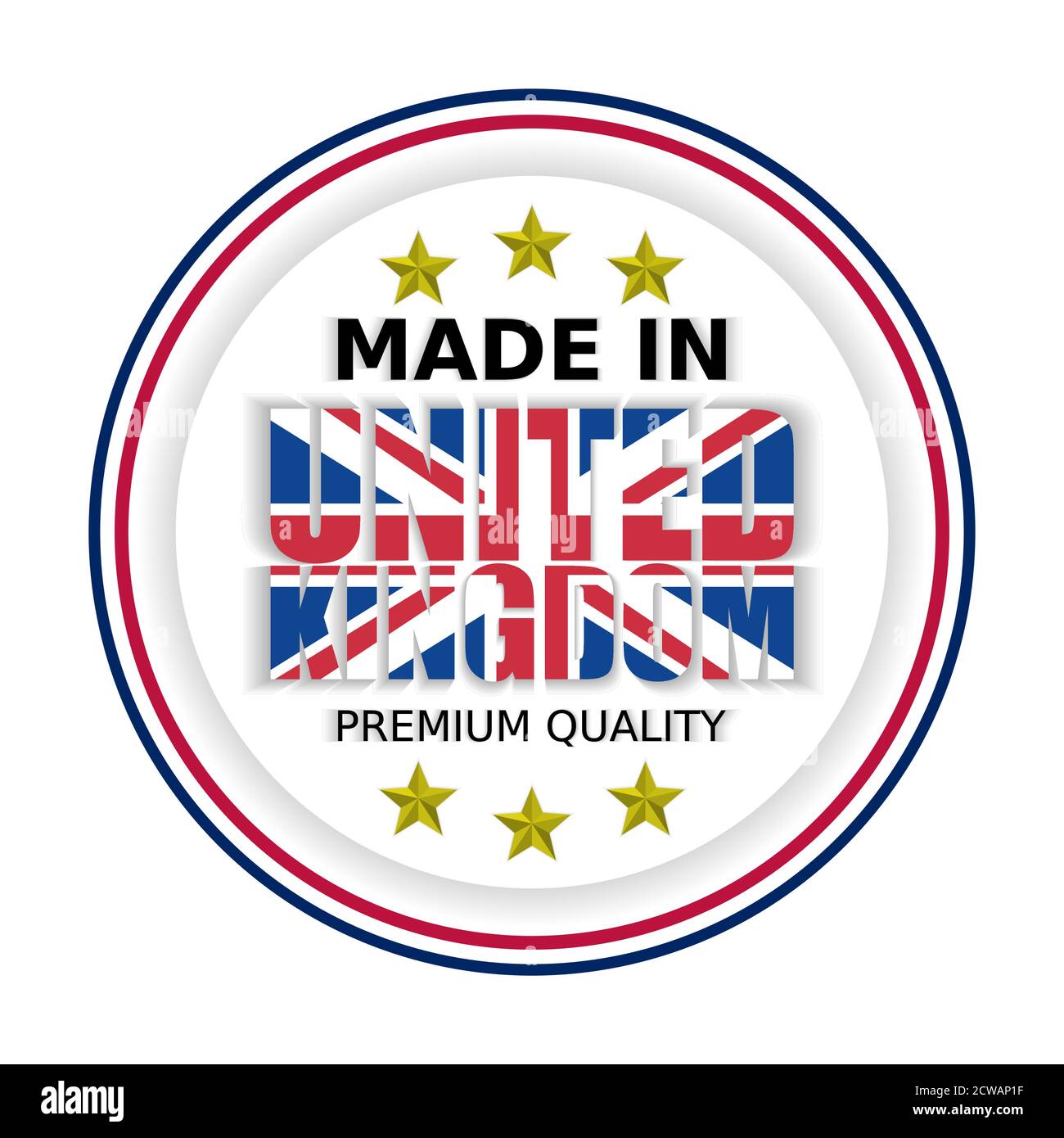 Illustration vectorielle, fabriquée au Royaume-Uni, qualité Premium. Parfait pour toutes les utilisations. Illustration de Vecteur