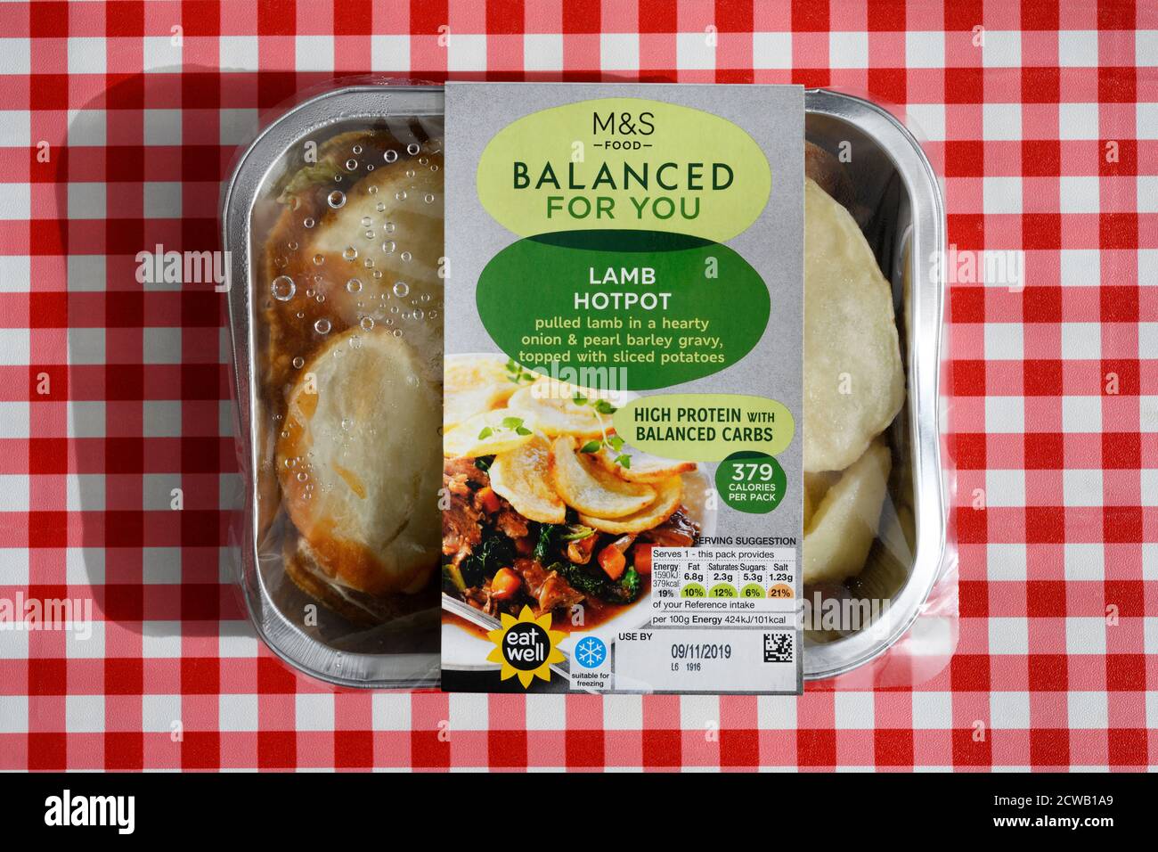 M&S équilibré pour votre hot pot d'agneau Banque D'Images