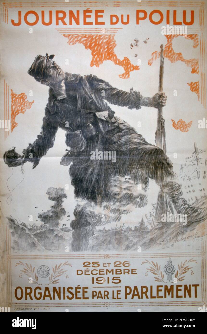 Insigne Original Poilu 1915 – Journée De L’Artois, Grande Guerre 14-18, France