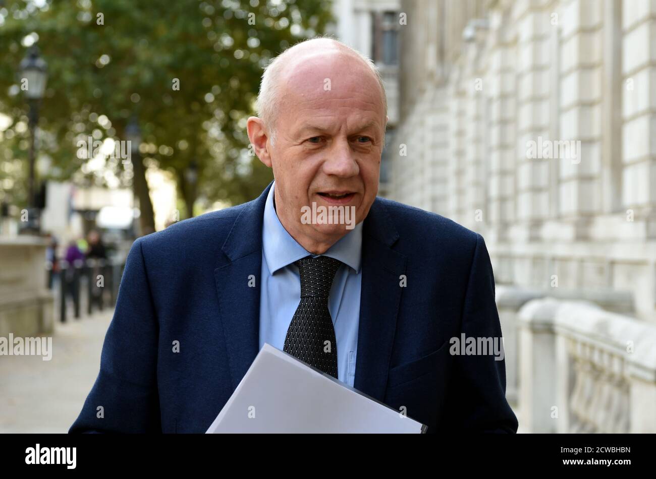 Photographie du vert Damian. Damian Howard Green (1956-) politicien du Parti conservateur britannique, député d'Ashford depuis 1997 et premier secrétaire d'État et ministre du Cabinet du 11 juin 2017 au 20 décembre 2017 Banque D'Images