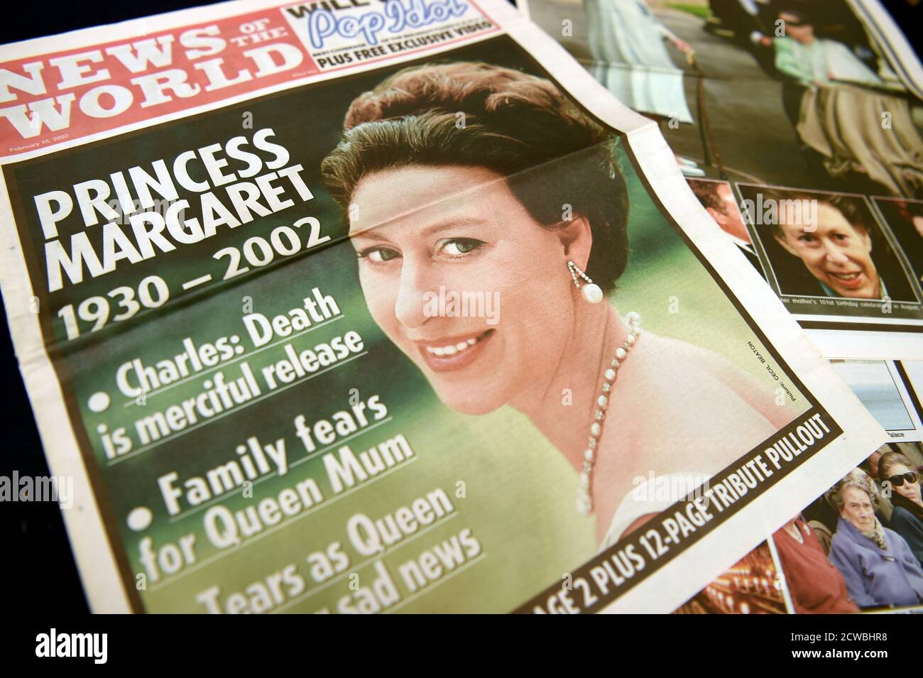 Princess margaret death Banque de photographies et d’images à haute
