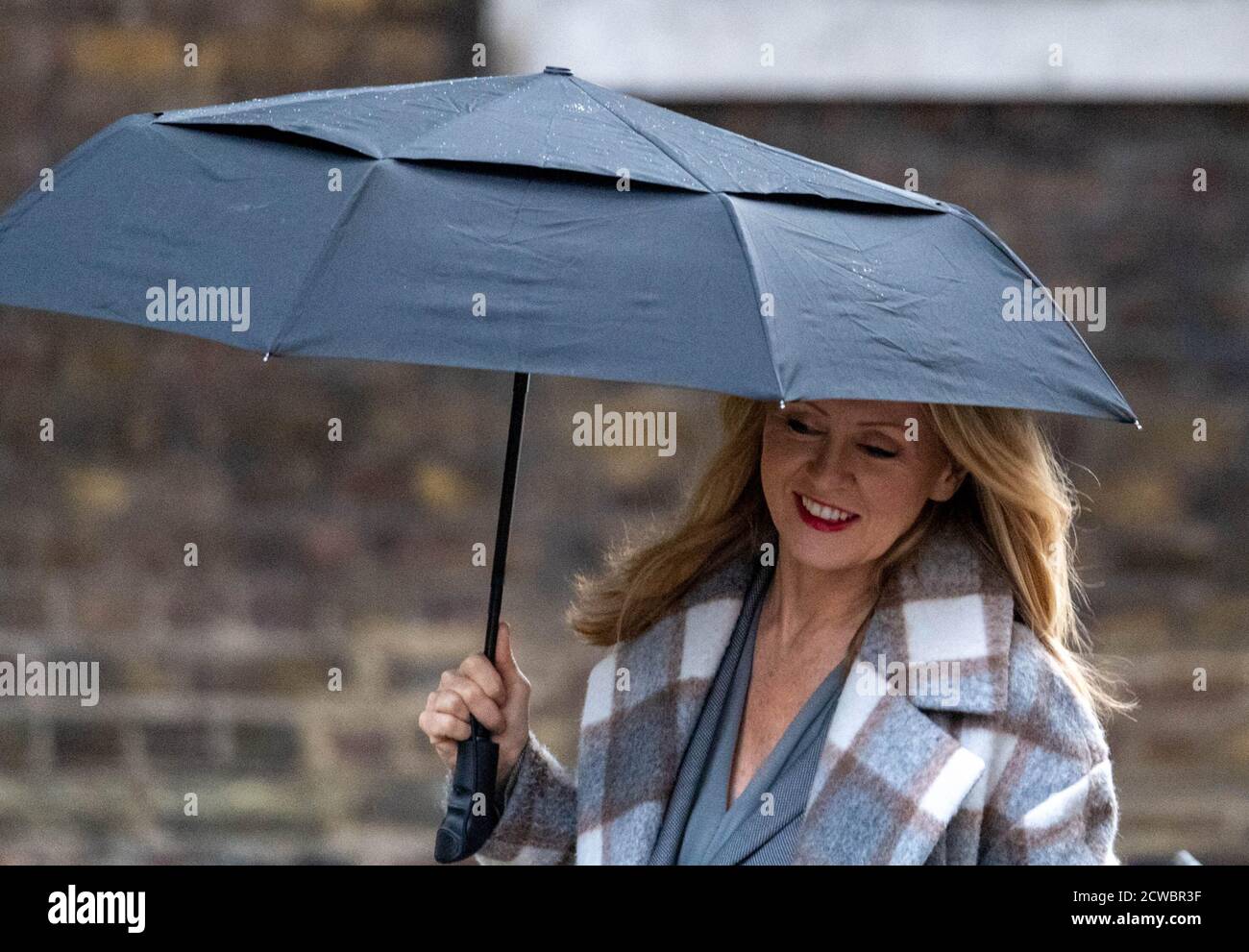 Londres 29 septembre 2020 Esther McVey, député de Tatton et fondateur des Blue Collar Conservateurs, visite 11 Downing Street London Credit: Ian Davidson/Alay Live News Banque D'Images