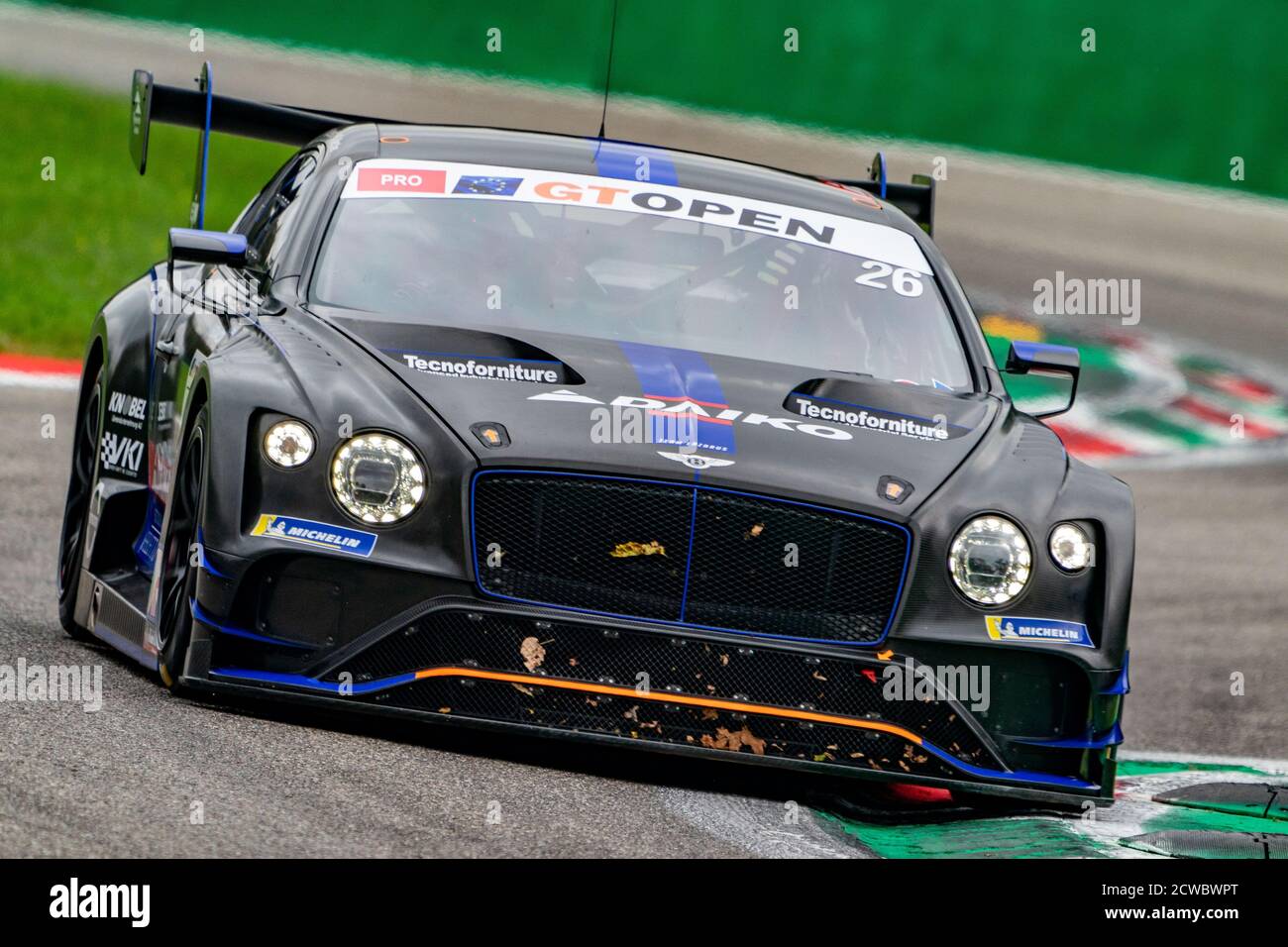 #26 Fabrizio Crestani et Yannick Mettler (International GT Open – équipe Lazarus) Sur Bentley Continental GT3 pendant l'International GT Open ed Euroformul Banque D'Images