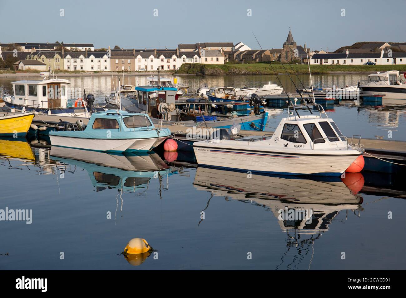Port Ellen Harbour, Islay, Écosse Banque D'Images