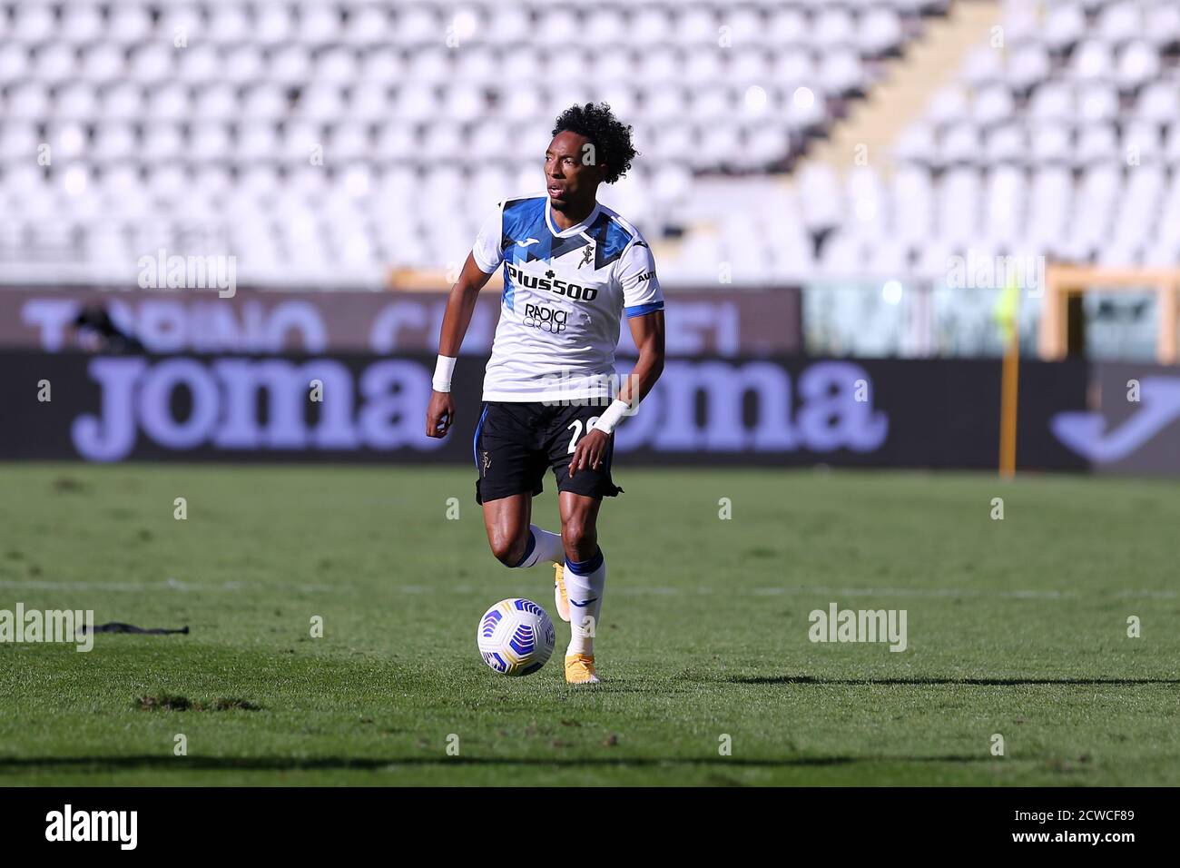 Turin, Italie. 26 septembre 2020. Johan Mojica d'Atalanta Bergamasca Calcio pendant la série UN match entre Torino FC et Atalanta Calcio. Banque D'Images