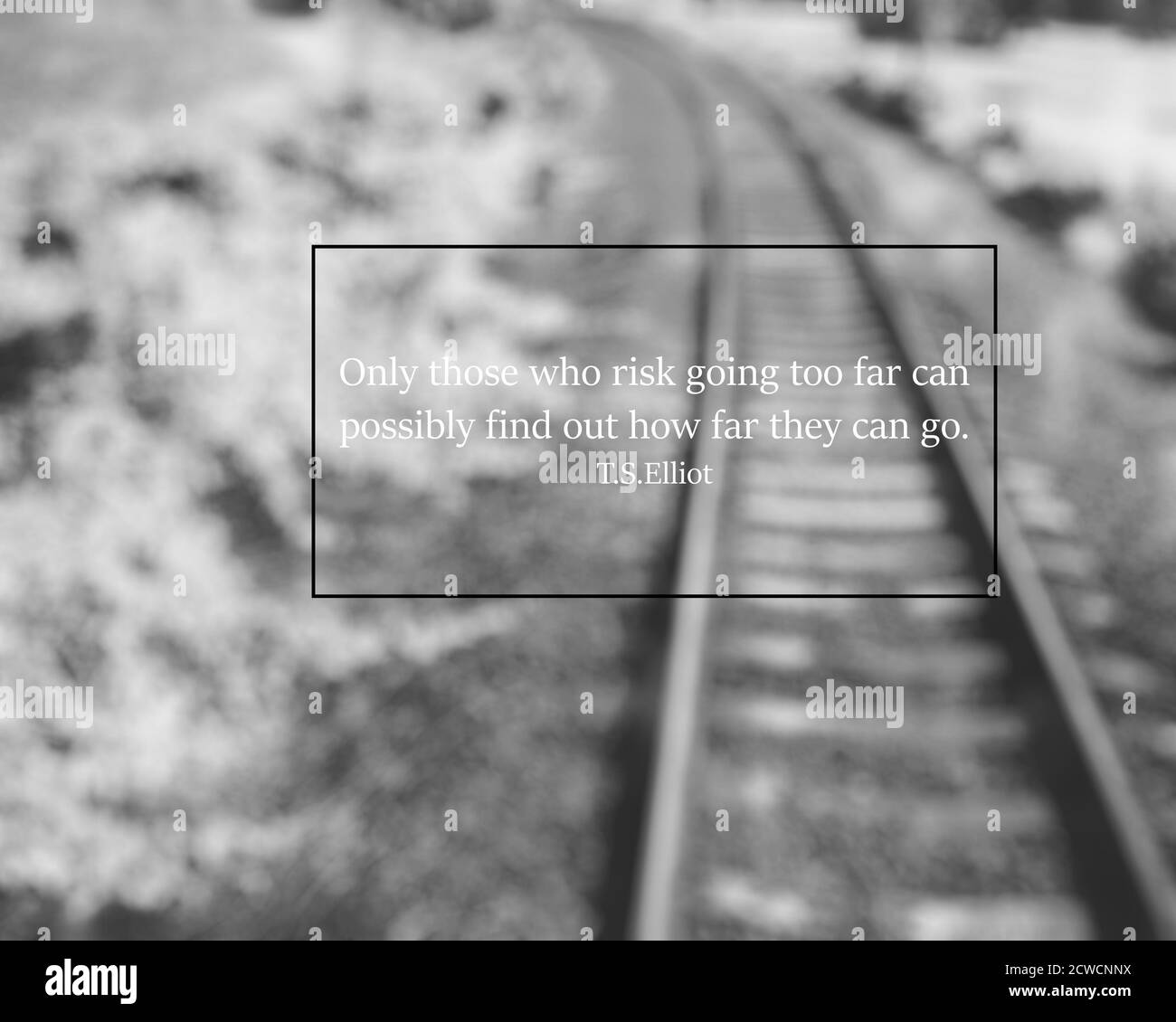 Citation Inspirante Et Motivante Sur Un Fond Flou De Paysage Naturel Photo Stock Alamy