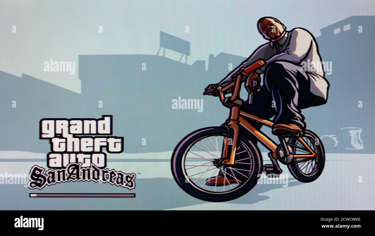 Grand Theft Auto San Andreas - Sony PlayStation 2 PS2 - usage éditorial  seulement Photo Stock - Alamy
