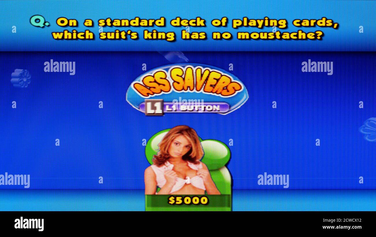 The Guy Game - Sony PlayStation 2 PS2 - Editorial à utiliser uniquement Banque D'Images