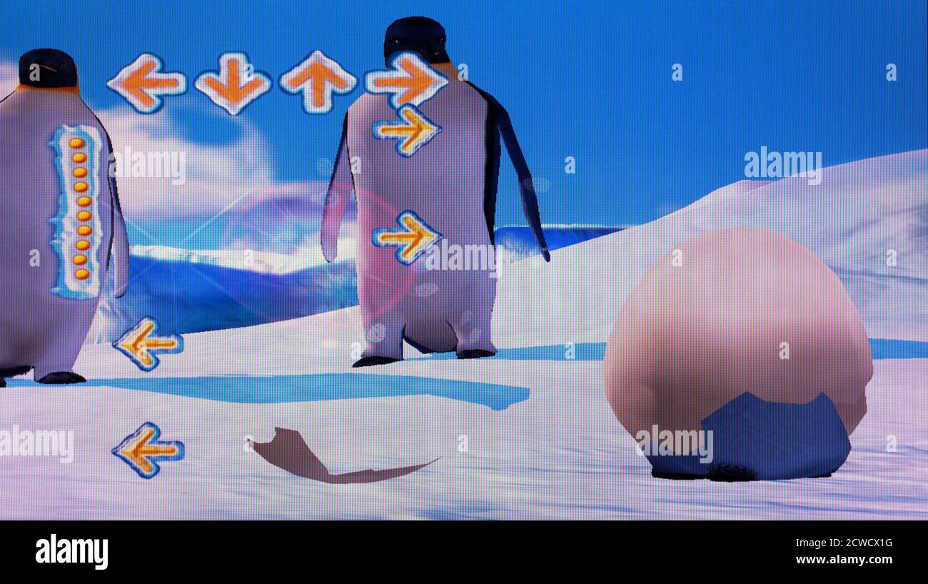 Happy Feet - Sony PlayStation 2 PS2 - usage éditorial uniquement Banque D'Images