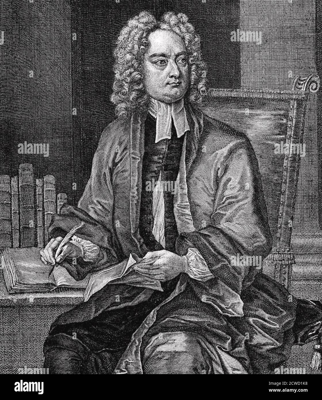 JONATHAN SWIFT (1667-1745) satiriste, poète et religieux anglo-irlandais, Banque D'Images