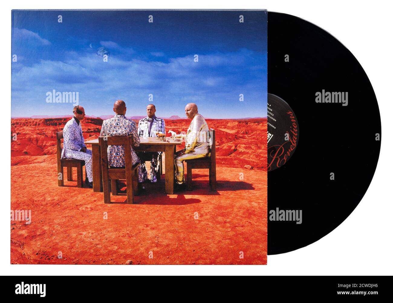 Black Holes and Revelations album de Muse Banque D'Images
