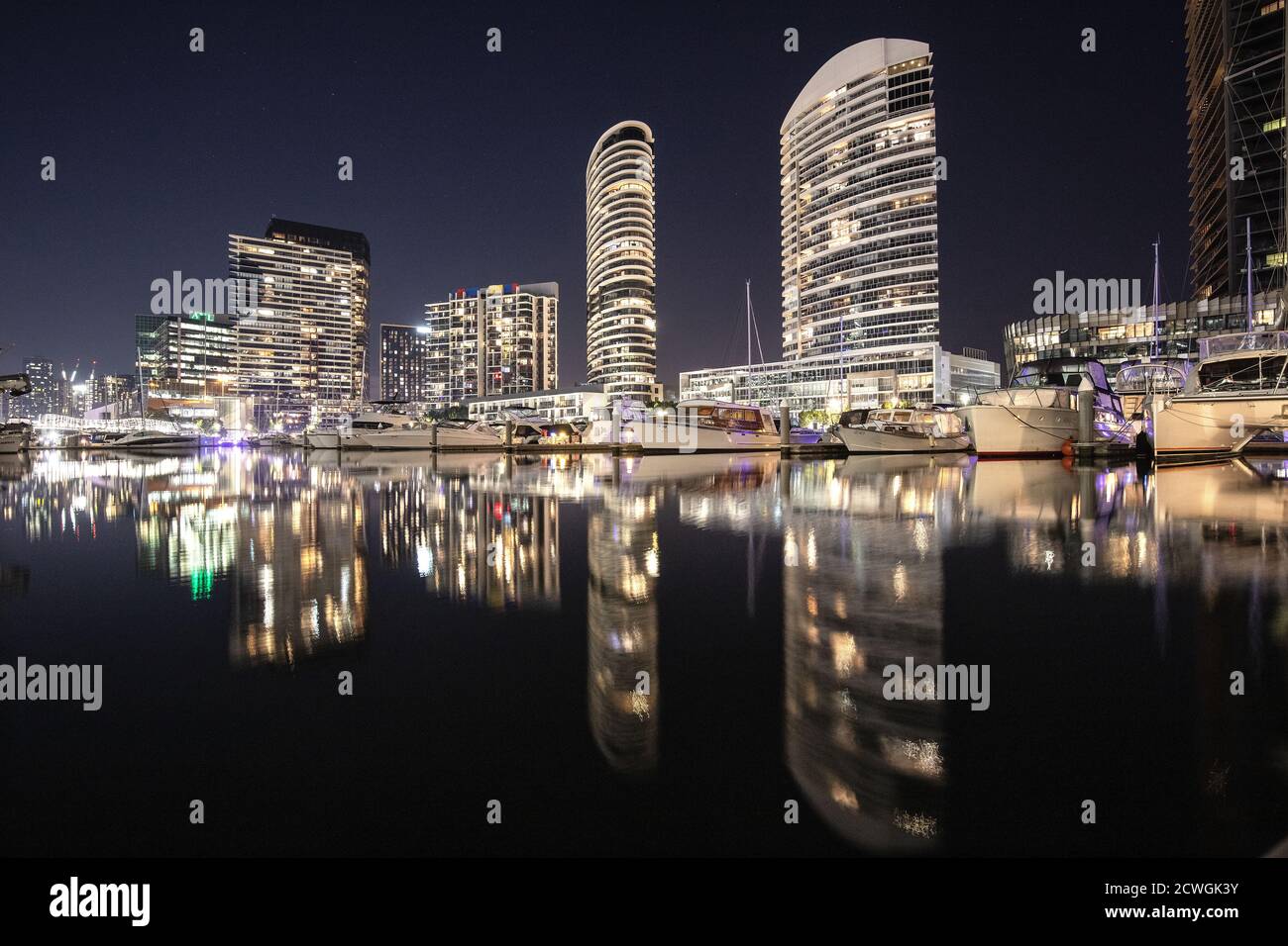 Melbourne Australie : architecture moderne des appartements dans la banlieue est de Melbourne. Banque D'Images