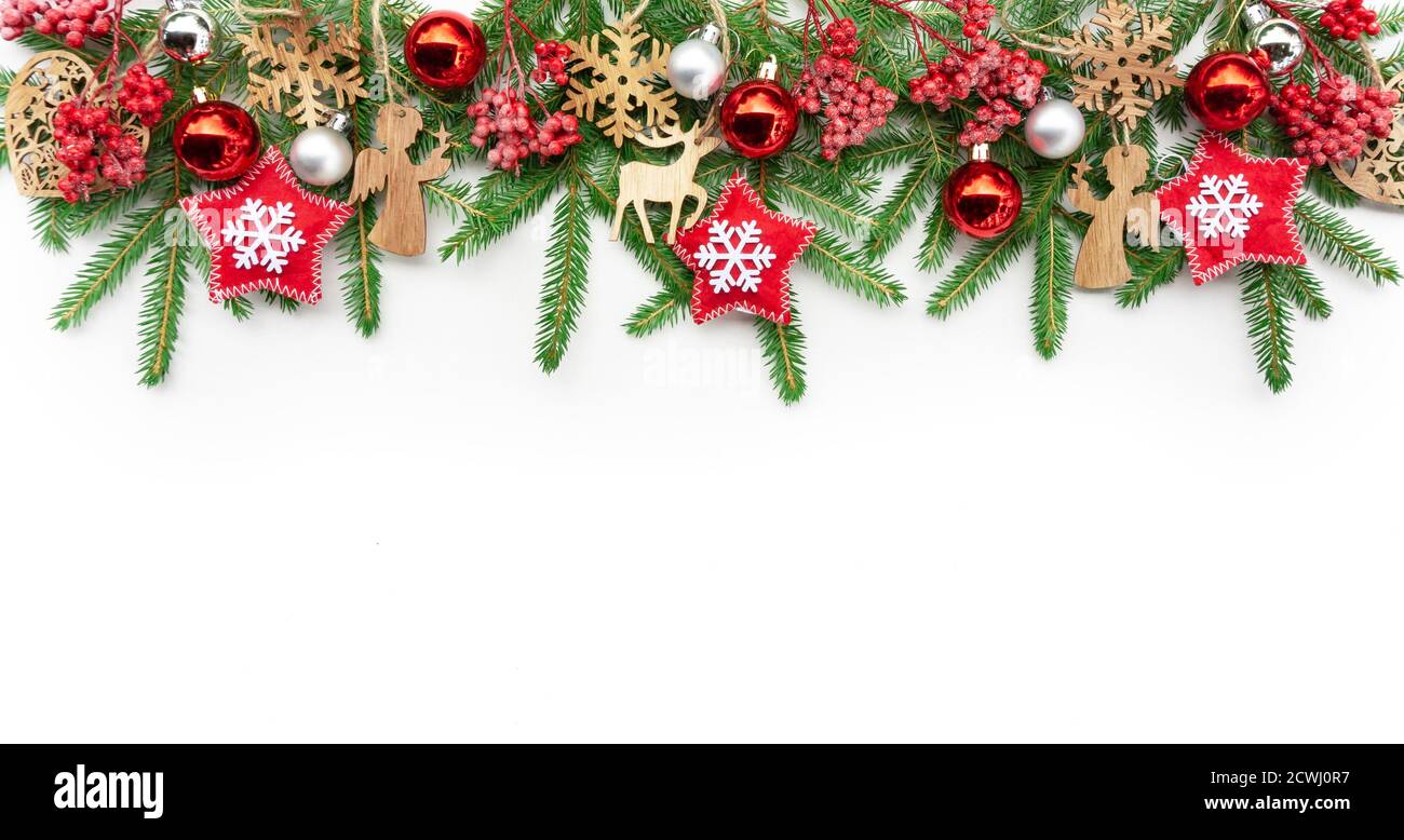 7 Pcs Banderoles Noël Guirlande en Papier pour Fête Bannière Merry