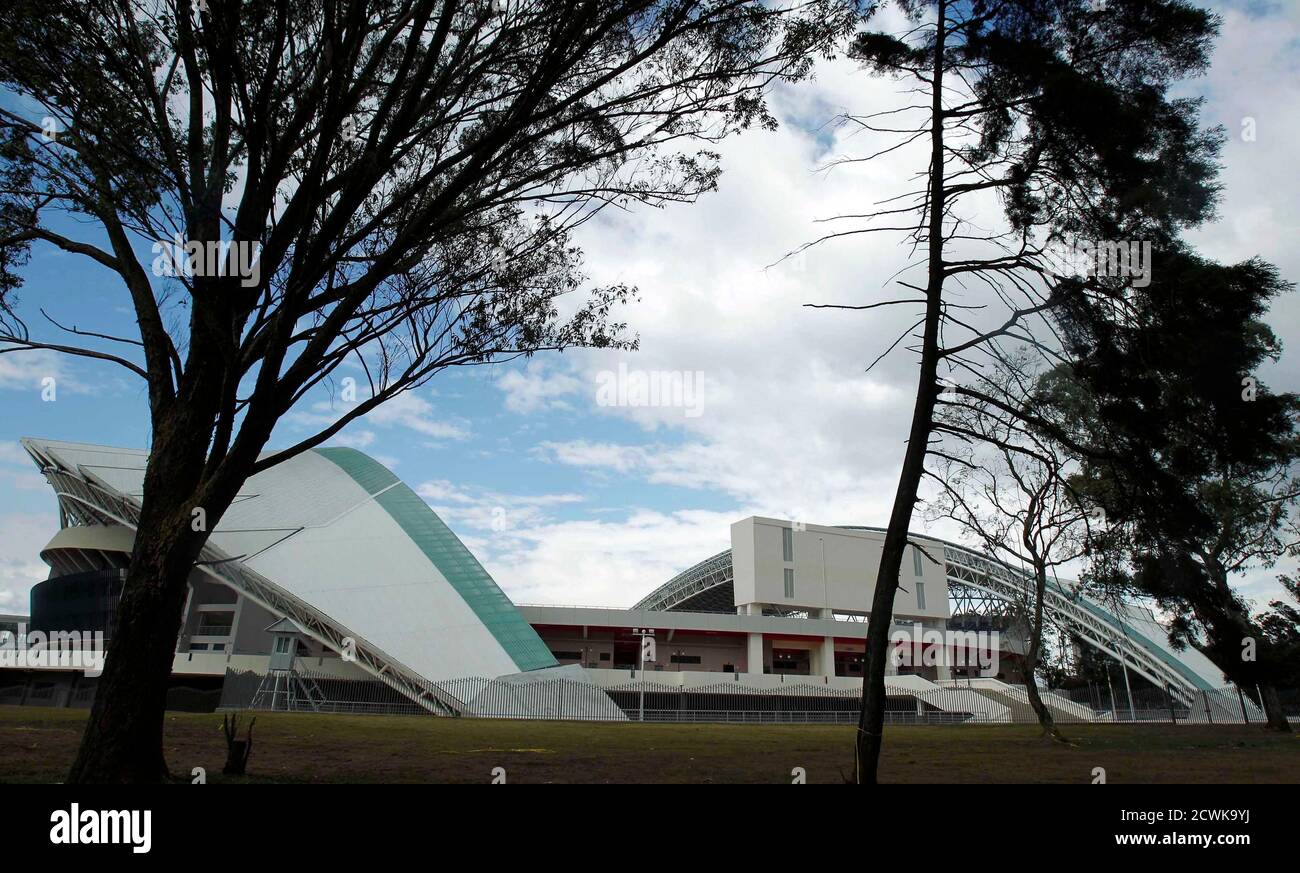 A General View Showing The New Costa Rican National Stadium In San Jose December 30 10 Beijing Bought 300 Million Of Costa Rican Government Bonds And Is Building A Gleaming New 35 000 Seat