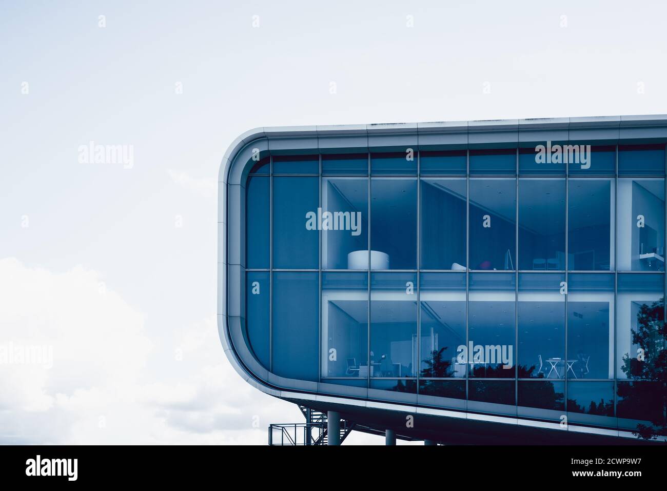 Santander, Espagne - 13 septembre 2020 : vue sur le Centro Botin, un centre artistique conçu par l'architecte Renzo Piano, lauréat du prix Pritzker Banque D'Images