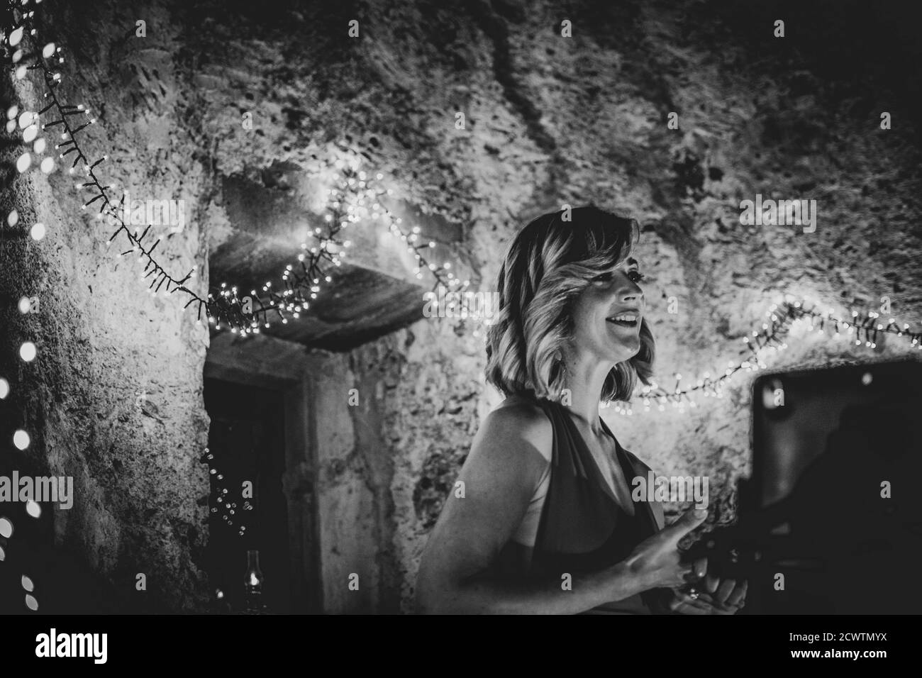 Vlatos Jazz World Music Festival 2020 tenu à Creta, Grèce Banque D'Images