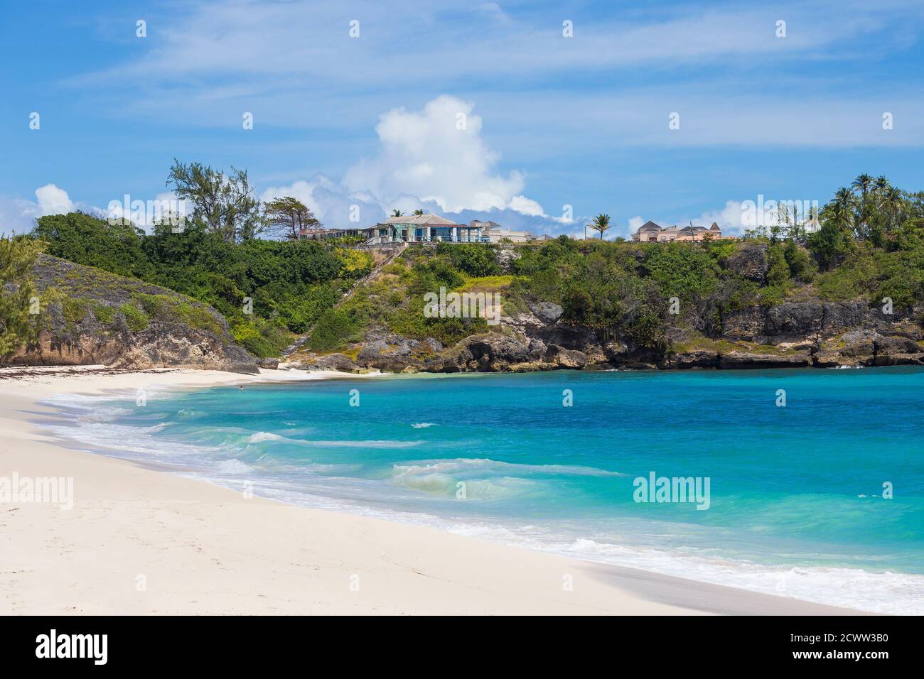Barbade, plage à Foul Bay Banque D'Images