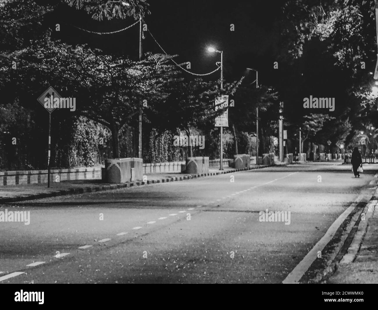 Ghost Streets of Georgetown, Penang Island, Malaisie lors de la première épidémie de COVID-19 Banque D'Images