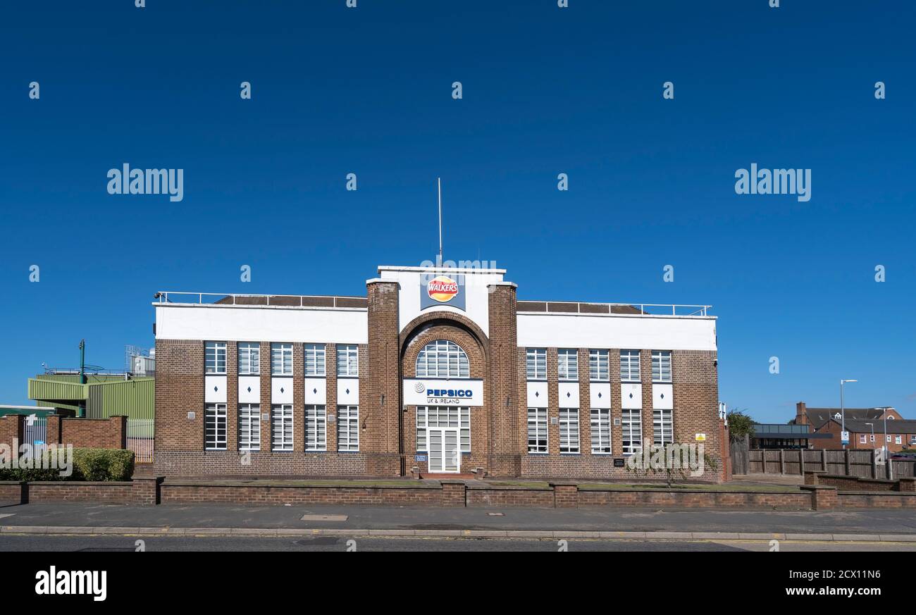Usine de restauration à grignoter à randonneurs, bloc Newark Road Lincoln Lincolnshire Août 2020 Banque D'Images