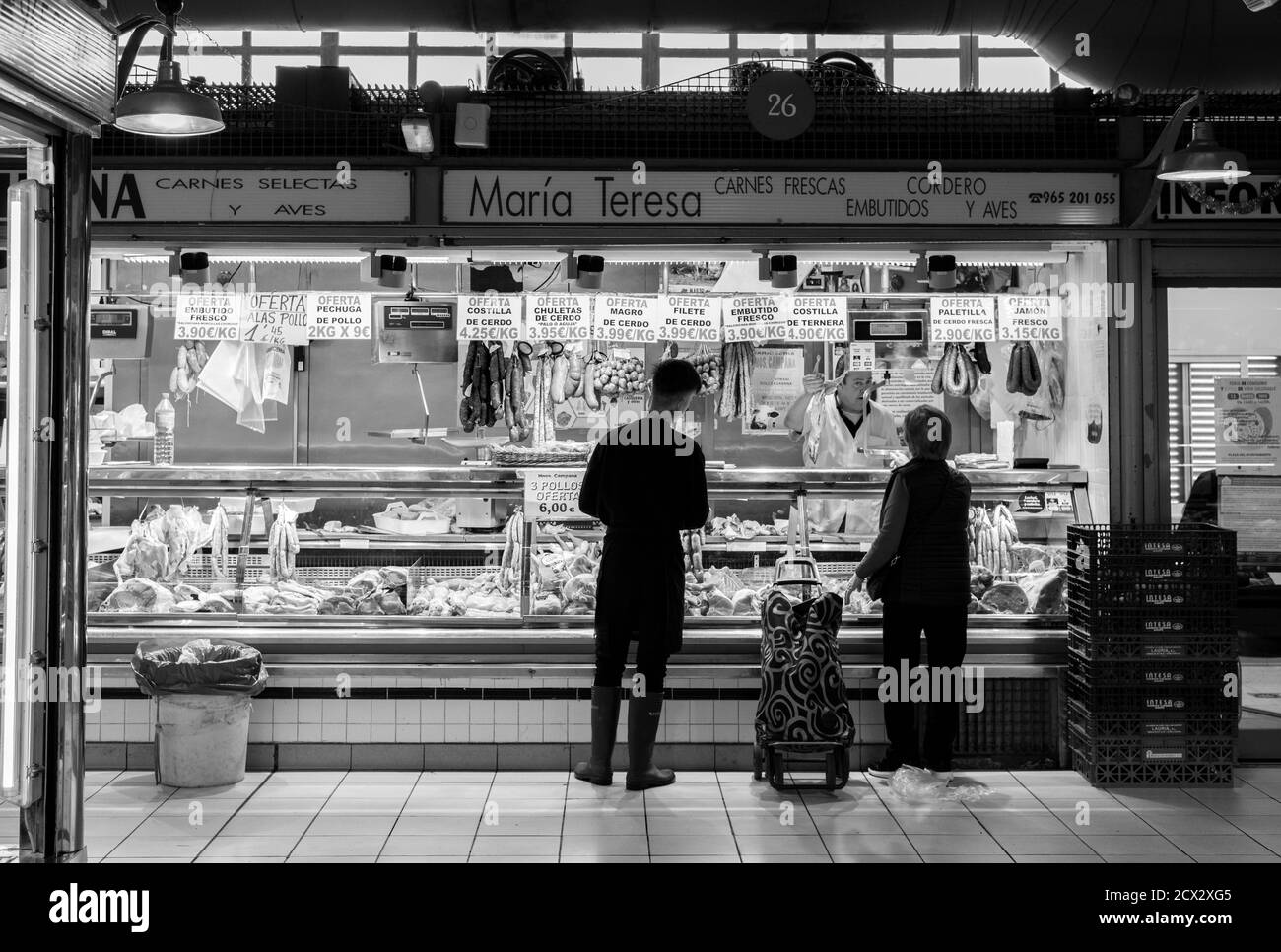 Marché d'Alicante Banque D'Images