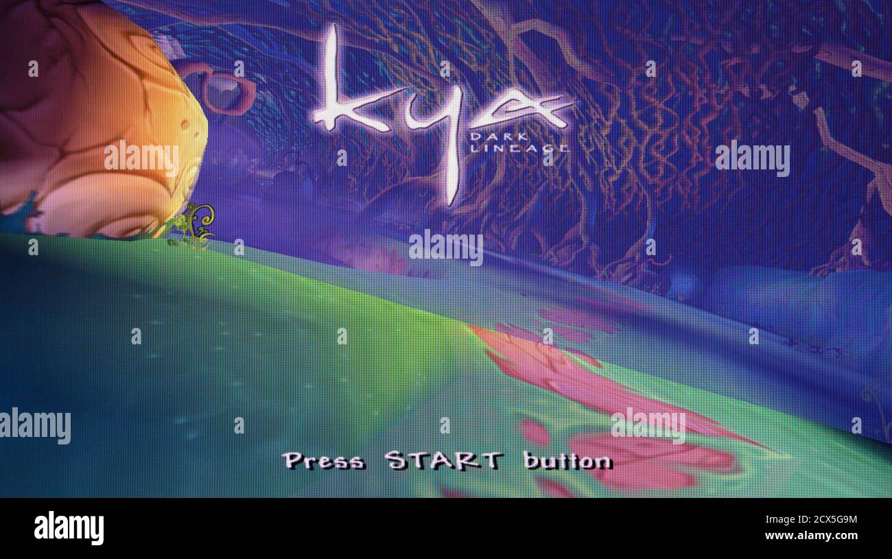 KYA Dark Lineage - Sony PlayStation 2 PS2 - Editorial à utiliser uniquement Banque D'Images