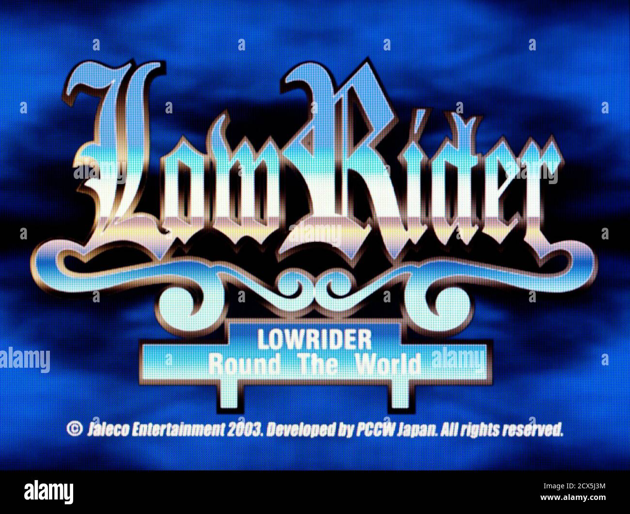 Low Rider - Sony PlayStation 2 PS2 - usage éditorial uniquement Banque D'Images