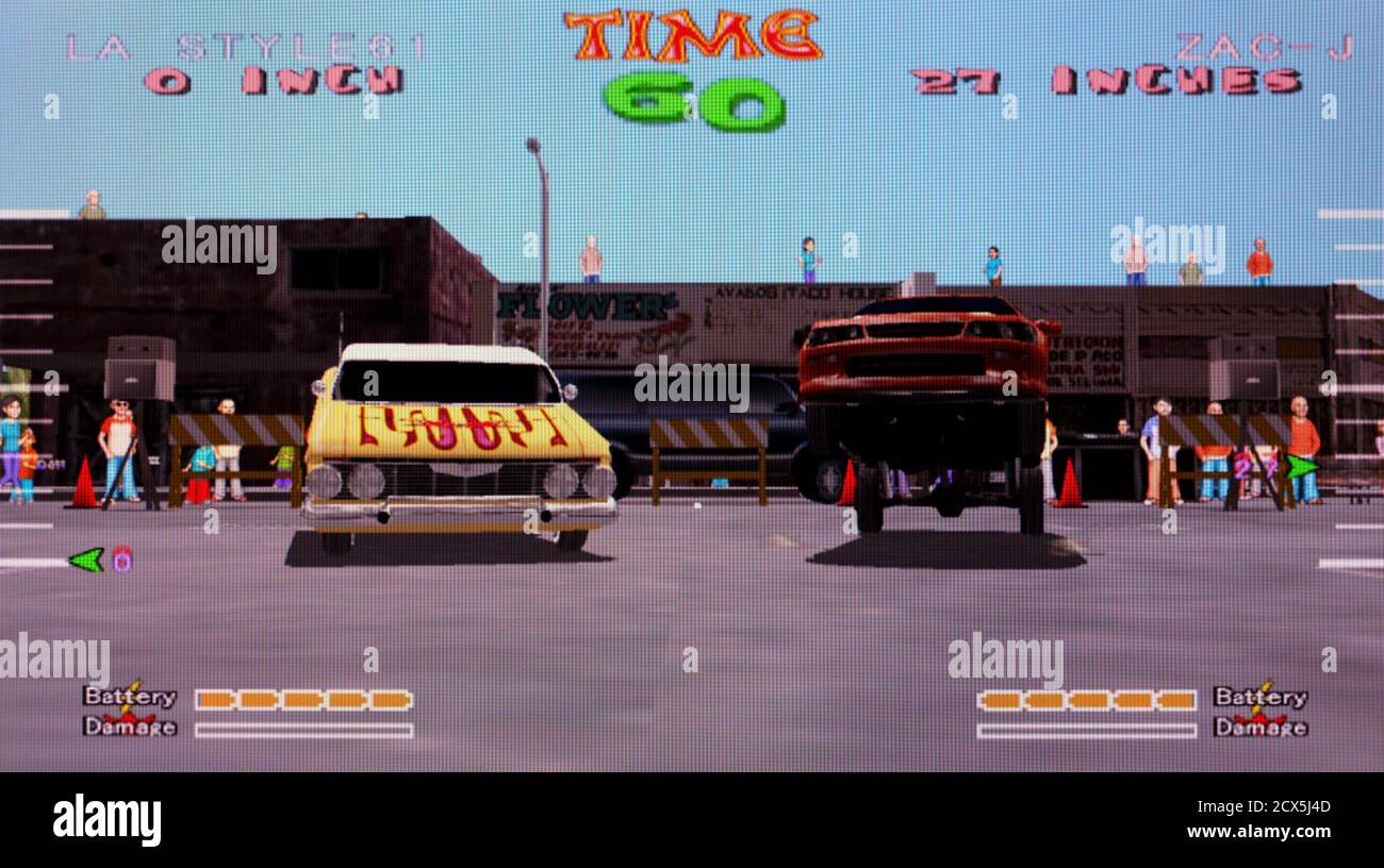 Low Rider - Sony PlayStation 2 PS2 - usage éditorial uniquement Banque D'Images