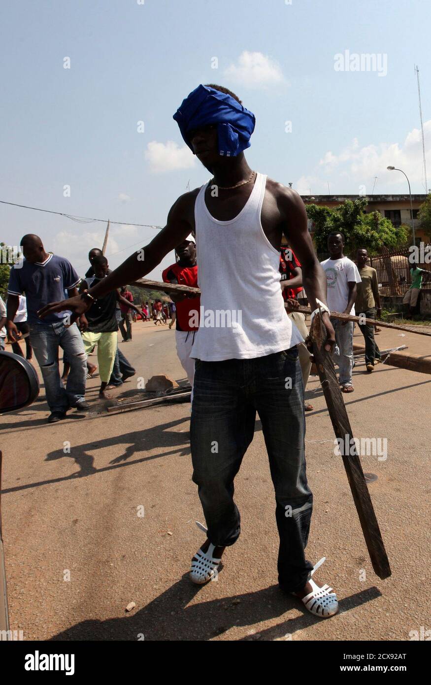 Supporters Of Opposition Leader Alassane Ouattara Former Prime Minister And Candidate Of The Rally Of The Republicans Rdr Party Protest In A Street Of The Rebel S Stronghold Of Bouake In Central Ivory Supporters Of Opposition Leader Alassane Ouattara Former Prime Minister And Candidate Of The Rally Of The Republicans Rdr Party Protest In A Street Of The Rebel S Stronghold Of Bouake In Central Ivory