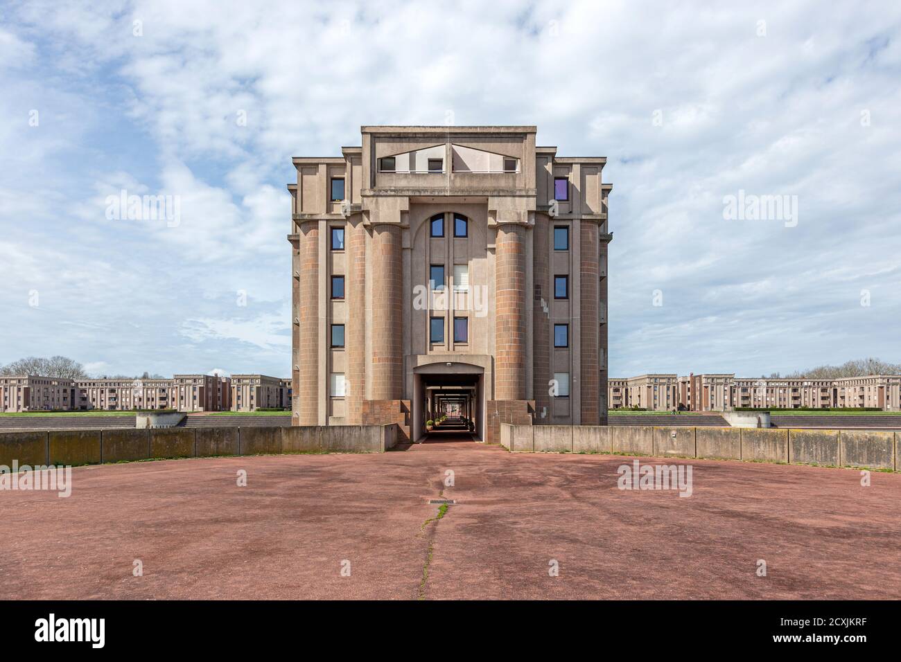 Arcades du Lac, Saint-Quentin-en-Yvelines, Montigny-le-Bretonneux, France Banque D'Images
