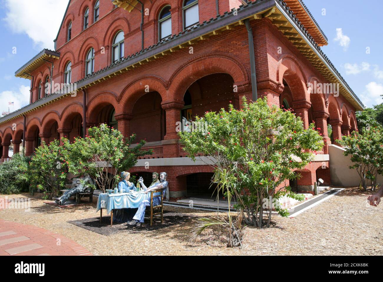 Key West Museum of Art & History, Key West Florida, États-Unis Banque D'Images