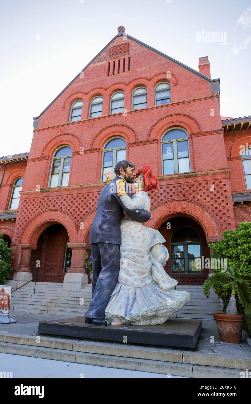 Key West Museum of Art & History, Key West Florida, États-Unis Banque D'Images Key West Museum of Art & History, Key West Florida, États-Unis Banque D'Images